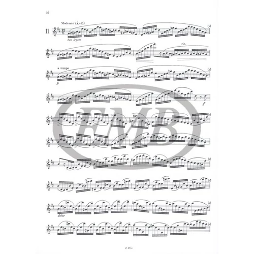 Köhler: Etűdök fuvolára 2. Op.33, No.2