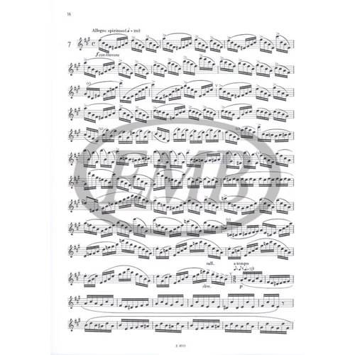 Köhler: Etűdök fuvolára 3. Op.33, No.3