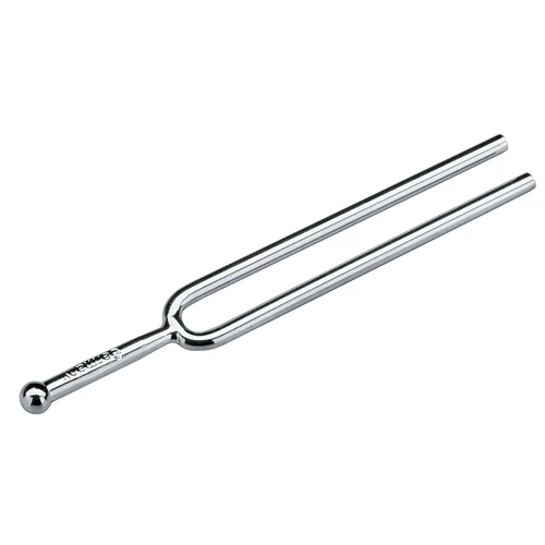 K&M 168 acél, nikkelezett hangvilla - normál méret