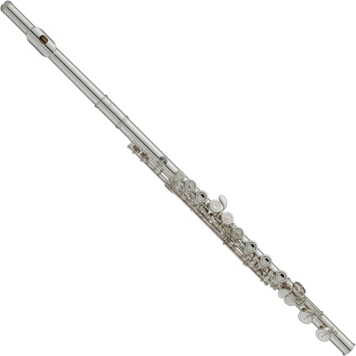 Yamaha YFL-312 ezüstözött fuvola ezüst fejrésszel