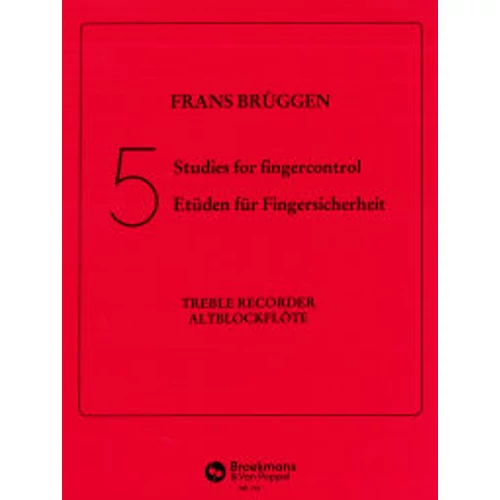 Brüggen: 5 Studies for Fingercontrol