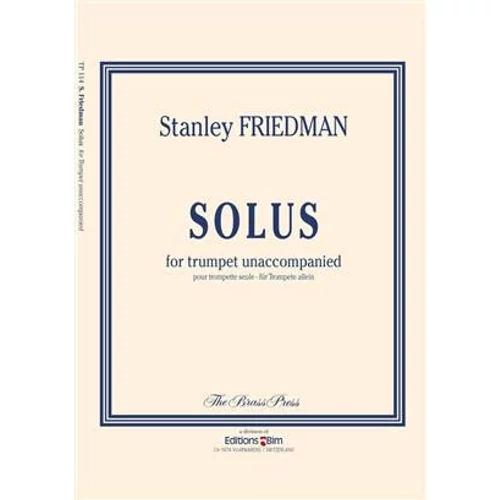 Friedman, Stanley: Solus – kotta
