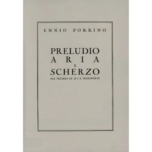 Porrino, Ennio: Preludio, Aria E Scherzo – trombita kotta